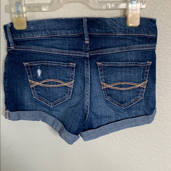 ABERCROMBIE KIDS blue jean shorts - Picture 2 of 2